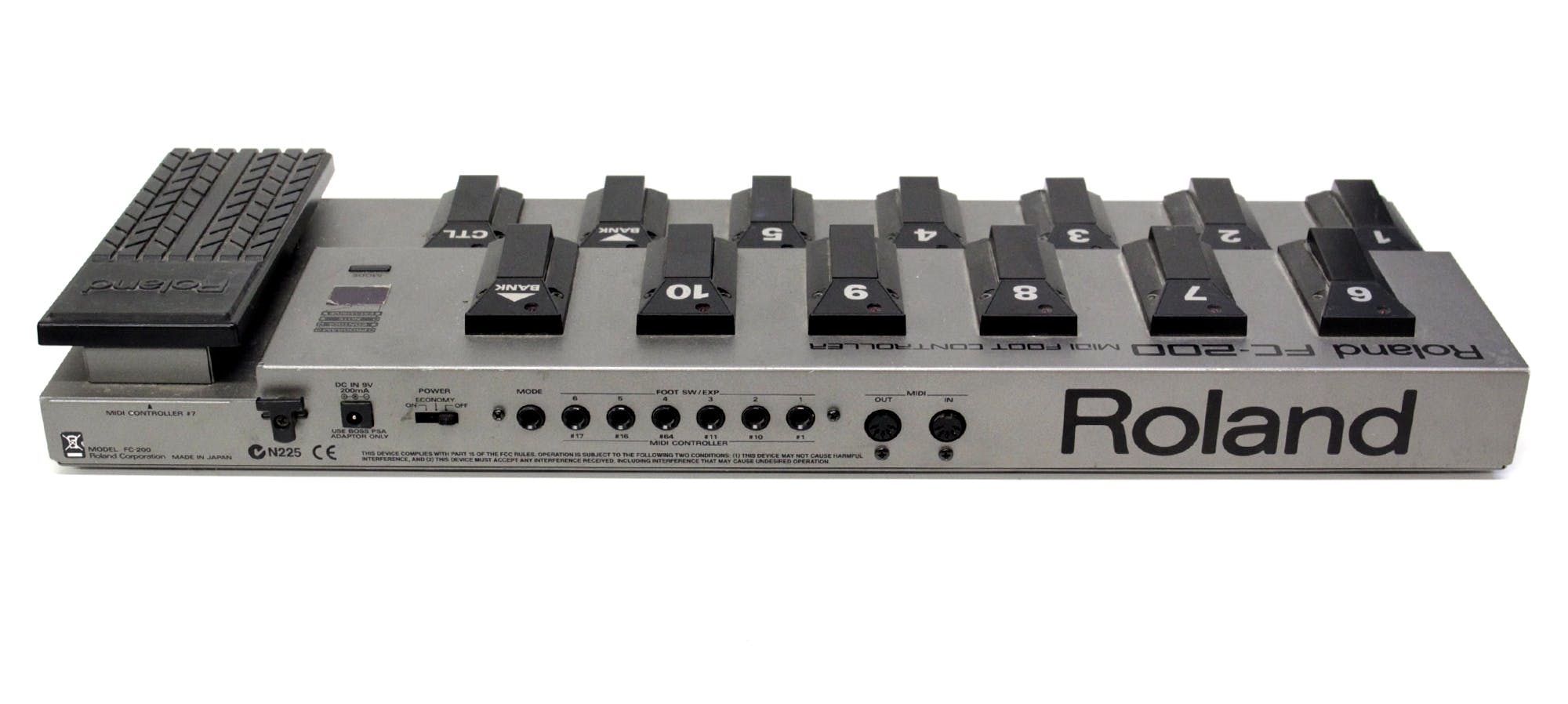 Second Hand Roland FC-200 midi Footswitch Controller - Andertons 